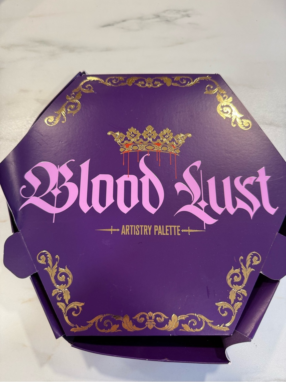Jeffree Star Blood Lust Eyeshadow Palette - Purple & Gold